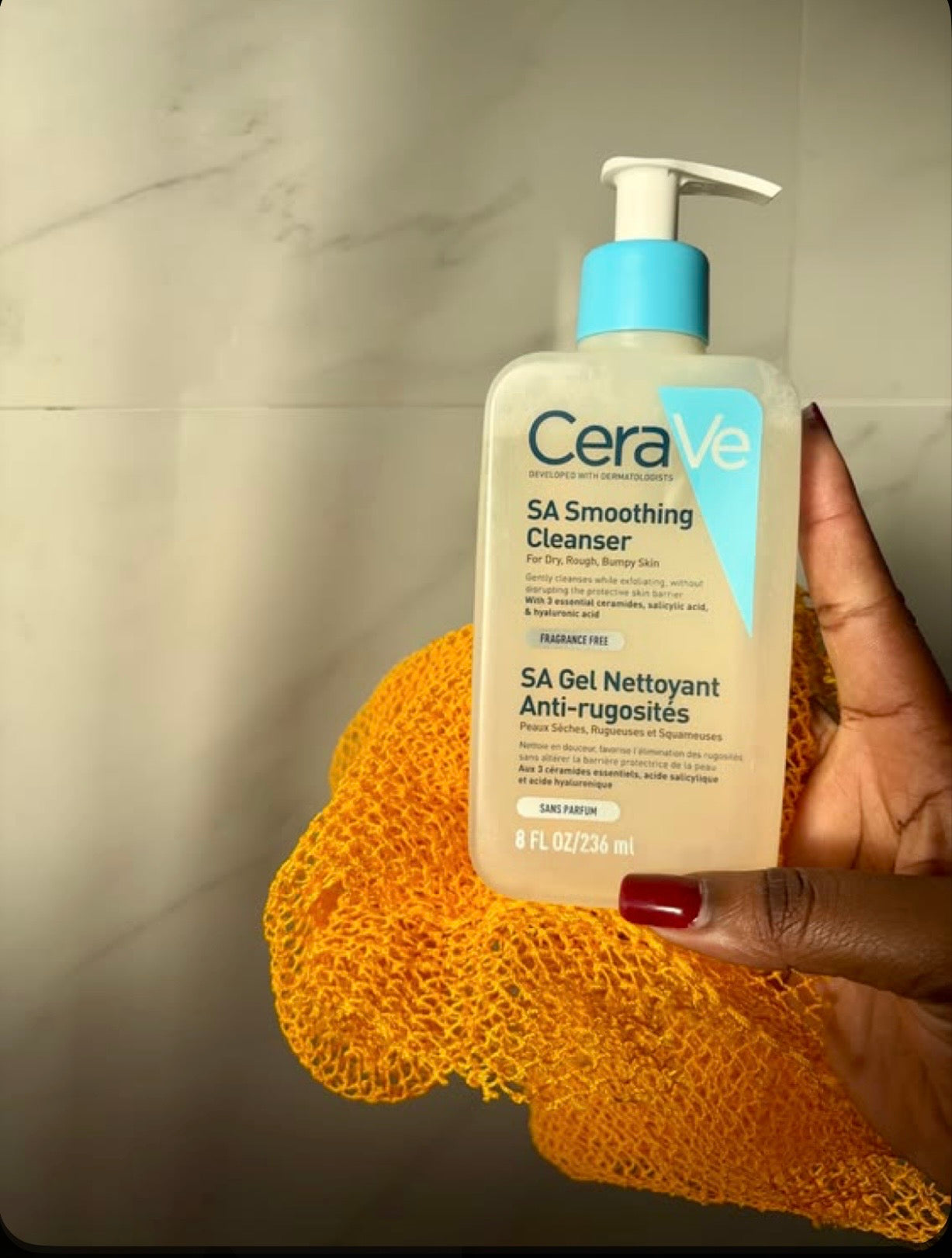 CeraVe Renewing SA Cleanser – Nettoyant Rénovateur 473ml