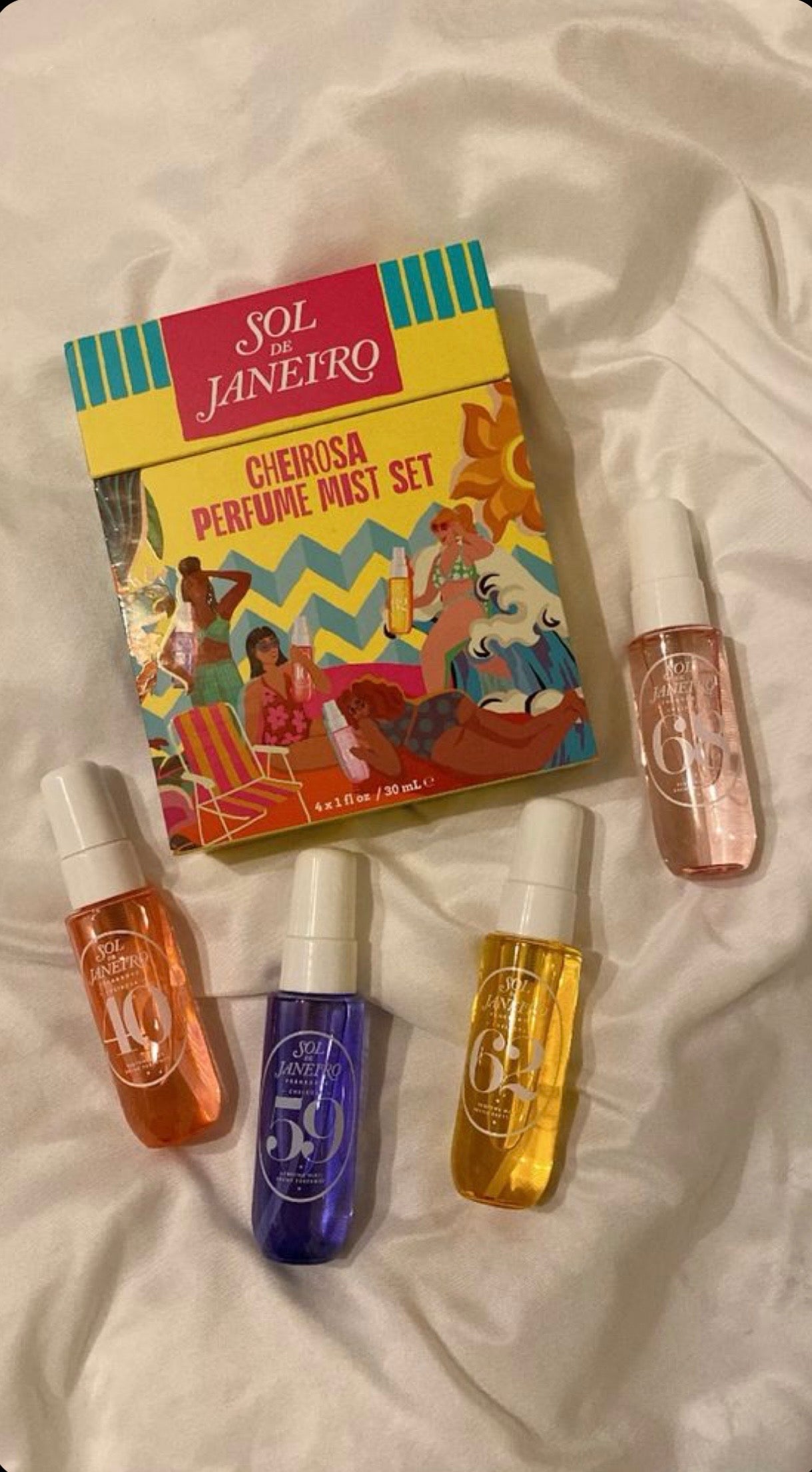✨ COFFRET SOL DE JANEIRO – 4 BRUMES 30 ML ✨