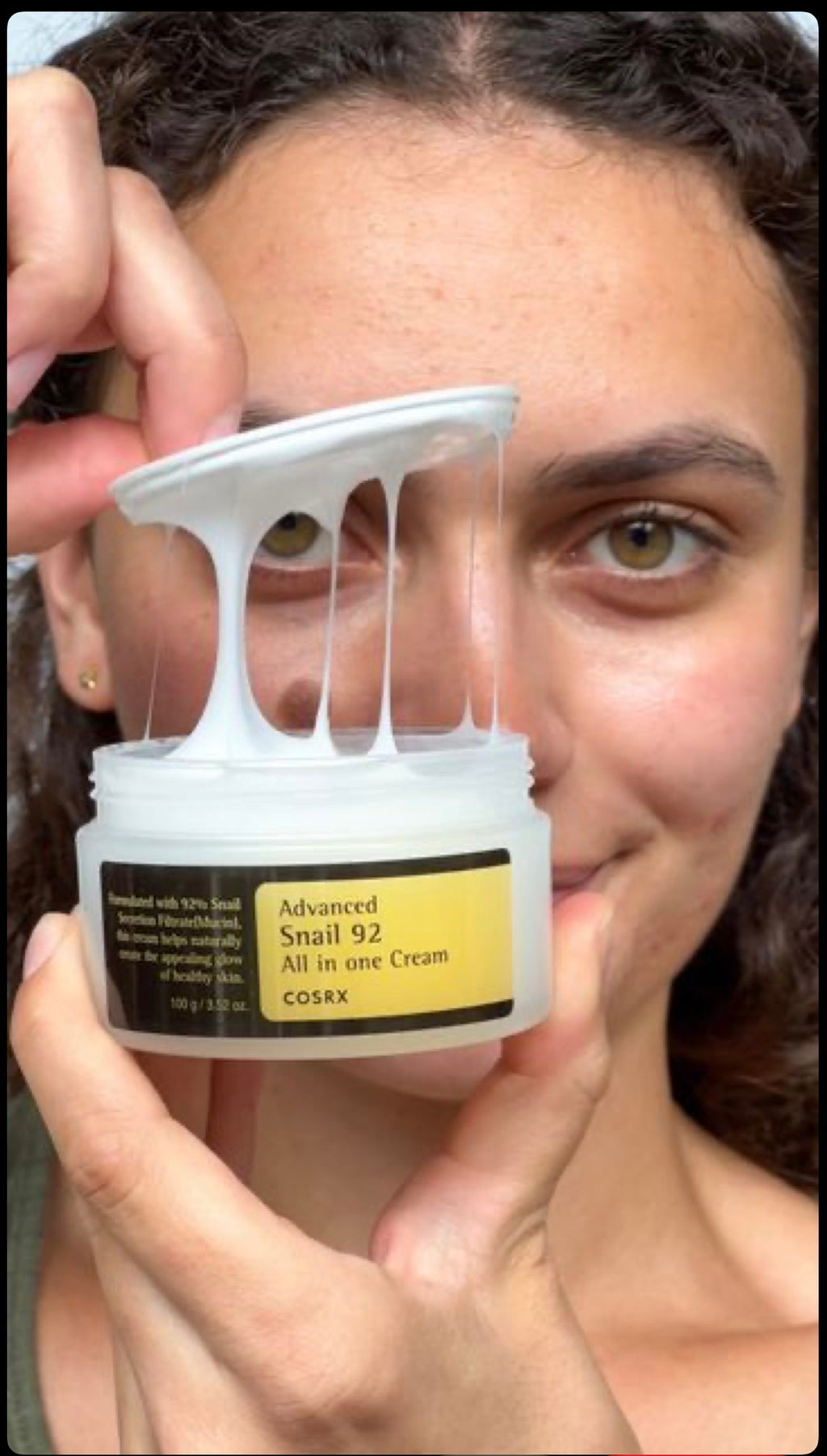Cosrx Crème Tout En
Un à l'Escargot
Advanced Snail 92
100g