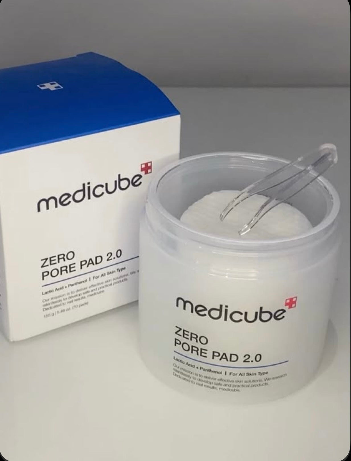 Nom du produit :
Medicube Zero Pore Pad 2.0 – 70 Pads